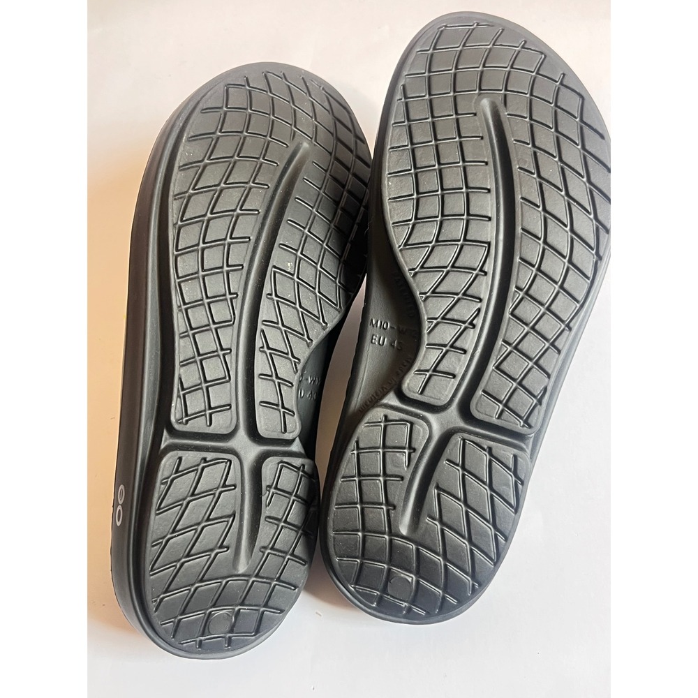 Oofos OOahh Recovery Slides Black Unisex Sandals Mens Size 10 Women's Size 12 - Picture 4 of 5